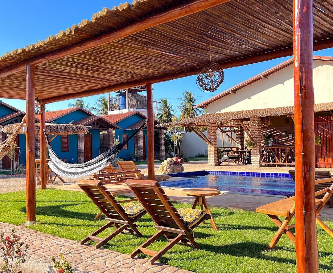 Réveillon São Miguel do Gostoso Pousada Donna Maria Hospedagem Luxo Praia Música Open bar Spa Piscina Vista para o mar