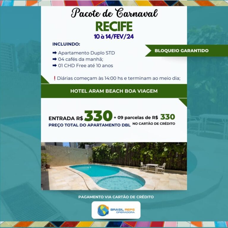 Pacote de Carnaval Recife