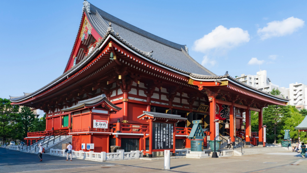 Roteiro Japão, Coreia do Sul e Singapura - templo Sensoji, em Asakusa, Tóquio