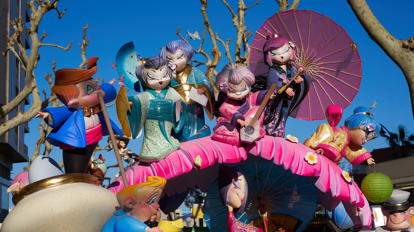Pacote Grandes Fiestas de Espanha 2027: Semana Santa, Las Fallas e Madrid