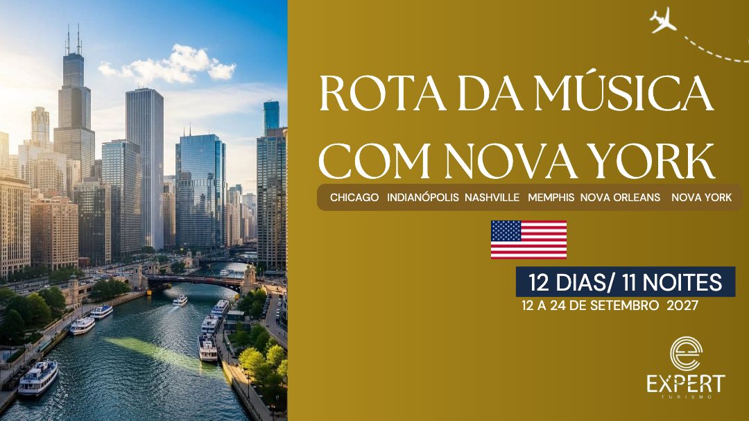 Rota da Música com Nova York 2027 Pacote Completo (1)