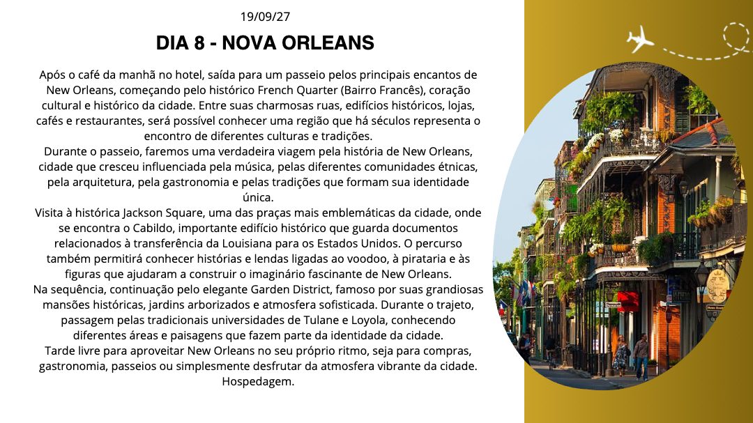 Rota da Música com Nova York 2027 Pacote Completo (9)